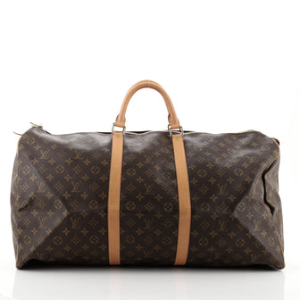Louis Vuitton Keepall Bag Monogram Canvas 60