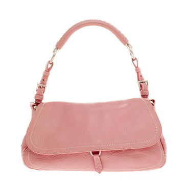 Prada Vitello Daino Flap Shoulder