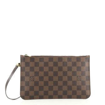 Louis Vuitton Neverfull Pochette Damier Large