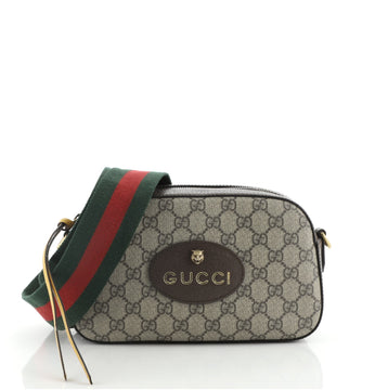 Gucci Neo Vintage Camera Messenger Bag GG Coated Canvas