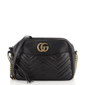 Gucci GG Marmont Shoulder Bag Matelasse Leather Medium