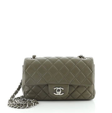 Chanel Classic Single Flap Bag Quilted Lambskin Mini