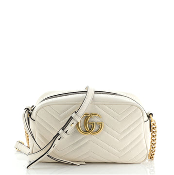 Gucci GG Marmont Shoulder Bag Matelasse Leather Small