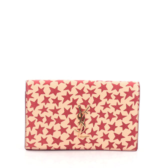 Saint Laurent Classic Monogram Clutch Printed Leather