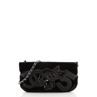 Chanel Camellia No.5 Pochette Velvet