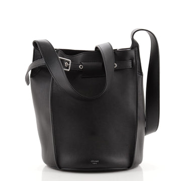 Celine Long Strap Big Bag Bucket Leather