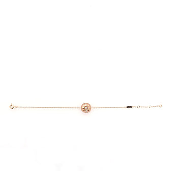 Christian Dior Rose des Vents Bracelet 18K Rose Gold with Diamond and Pink Opal