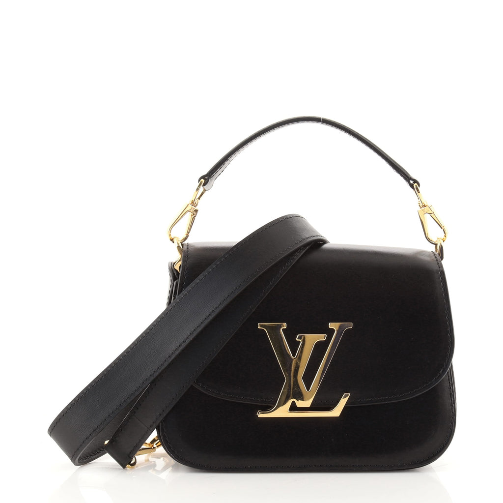 Louis Vuitton Vivienne LV Bag Box Leather Black 75128106