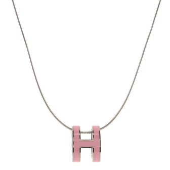 Hermes Pop H Necklace Metal and Enamel