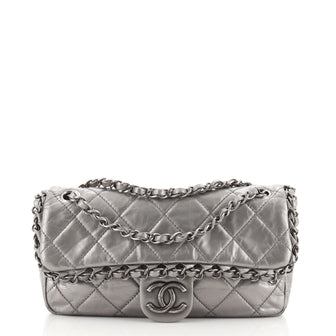 Chanel Quilted Medium Chain Me Flap Bag
