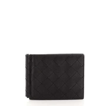 Bottega Veneta Bifold Money Clip Wallet Intrecciato Nappa