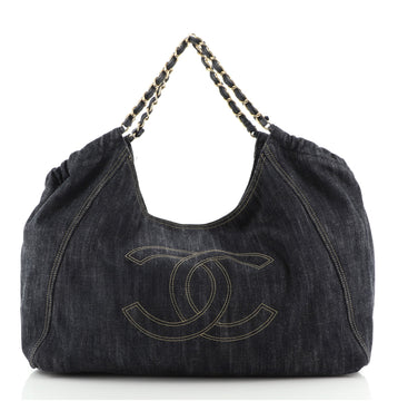 Chanel Coco Cabas Denim Large