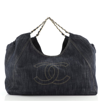 Chanel Coco Cabas Denim XL