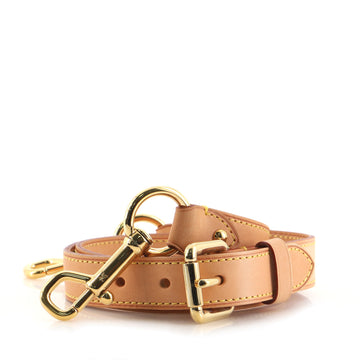 Louis Vuitton Adjustable Shoulder Strap Vachetta Leather 25mm
