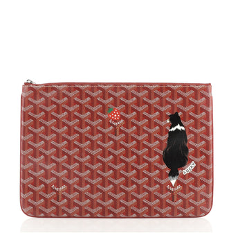 Goyard Senat Zip Pouch Printed Coated Canvas MM
