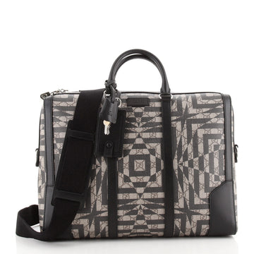 Gucci Eden Briefcase Caleido GG Coated Canvas Large