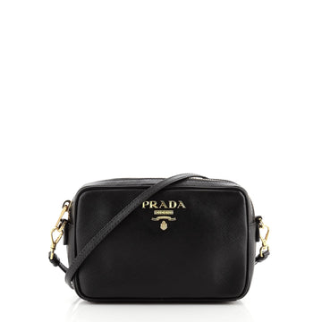 Prada Zip Crossbody Bag Saffiano Leather Mini