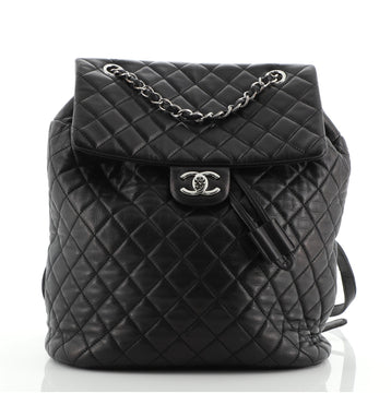 Chanel Urban Spirit Backpack Quilted Lambskin Large
