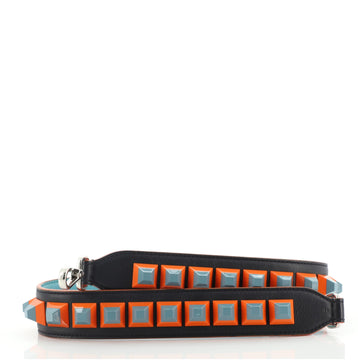 Fendi Kan I Shoulder Strap Studded Leather