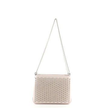 Christian Louboutin Triloubi Chain Bag Spiked Leather Small