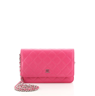 Chanel Wallet on Chain Quilted Caviar