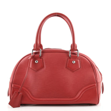 Louis Vuitton Montaigne Bowling Bag Epi Leather PM