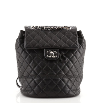 Chanel Urban Spirit Backpack Quilted Lambskin Large