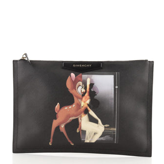 Givenchy Antigona Pouch Printed Coated Canvas Large
