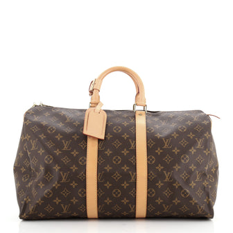 Louis Vuitton Keepall Bag Monogram Canvas 45