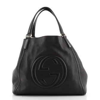 Gucci Soho Shoulder Bag Leather Large
