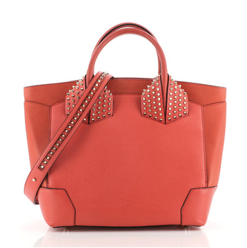 Christian Louboutin Eloise Satchel Spiked Leather Large