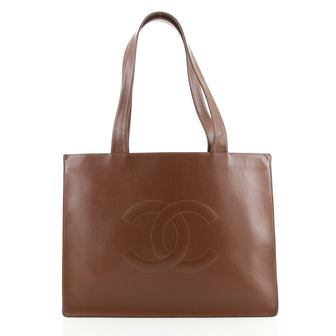 Chanel Vintage Timeless Shopping Tote Caviar