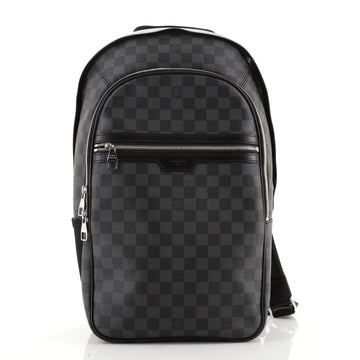 Louis Vuitton Michael Backpack Damier Graphite
