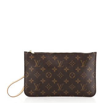 Louis Vuitton Neverfull Pochette Monogram Canvas Large