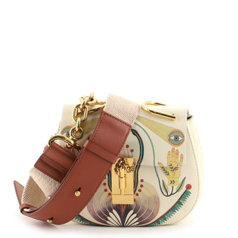 Chloe Drew Bijou Crossbody Bag Printed Leather Mini