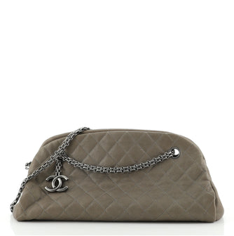 Chanel Just Mademoiselle Bag Quilted Calfskin Medium
