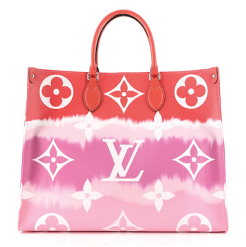 Louis Vuitton OnTheGo Tote Limited Edition Escale Monogram Giant GM