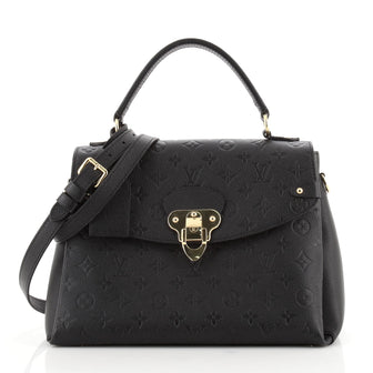 Louis Vuitton Georges Handbag Monogram Empreinte Leather MM