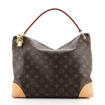 Louis Vuitton Berri Handbag Monogram Canvas PM
