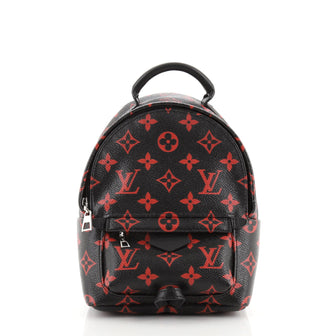 Louis Vuitton Palm Springs Backpack Limited Edition Monogram Infrarouge Mini