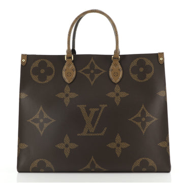 Louis Vuitton OnTheGo Tote Limited Edition Reverse Monogram Giant GM