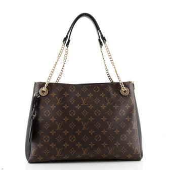 Louis Vuitton Surene Handbag Monogram Canvas with Leather MM