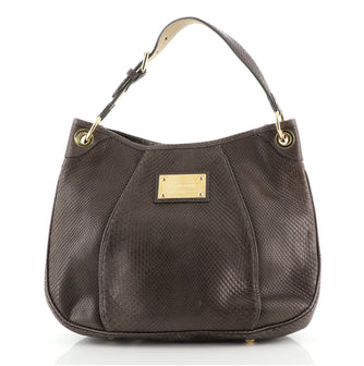 Louis Vuitton Galliera Handbag Smeralda Python PM