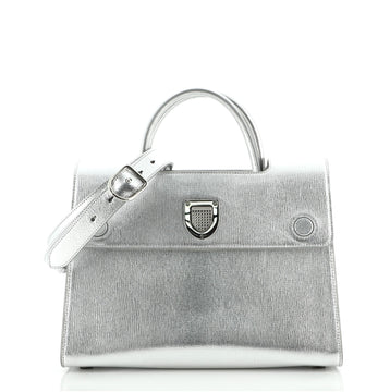 Christian Dior Diorever Handbag Leather Medium