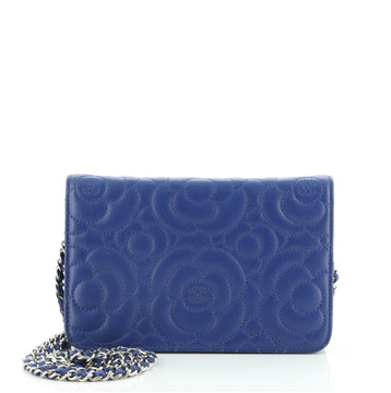 Chanel Wallet on Chain Camellia Caviar