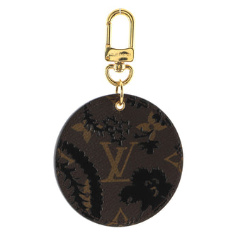 Louis Vuitton Round Bag Charm and Key Holder Limited Edition Blossom Monogram Canvas