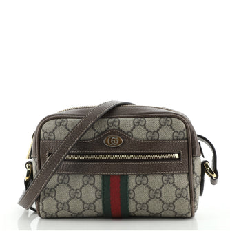 Gucci Ophidia Shoulder Bag GG Coated Canvas Mini