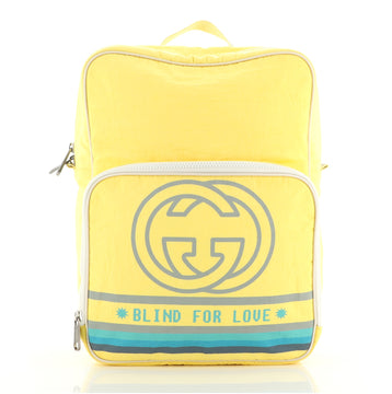 Gucci 80's Patch Backpack Nylon Medium