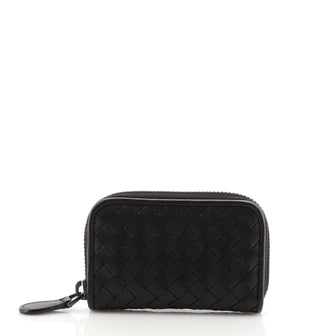 Bottega Veneta Zip Coin Purse Intrecciato Nappa