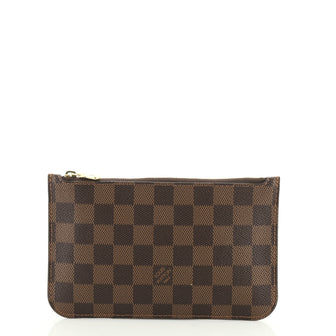 Louis Vuitton Neverfull Pochette Damier Small